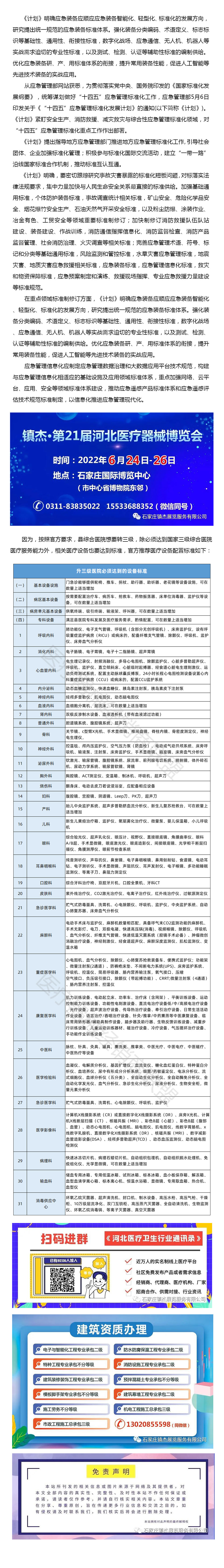 官方發(fā)文，1.68萬縣醫(yī)院設(shè)備配置開始“升級(jí)”！